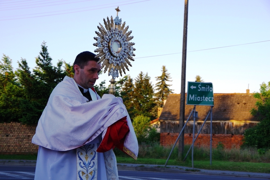 Nabożeństwo majowe przy figurze NMP Kaczorach. — zdjęcie 15