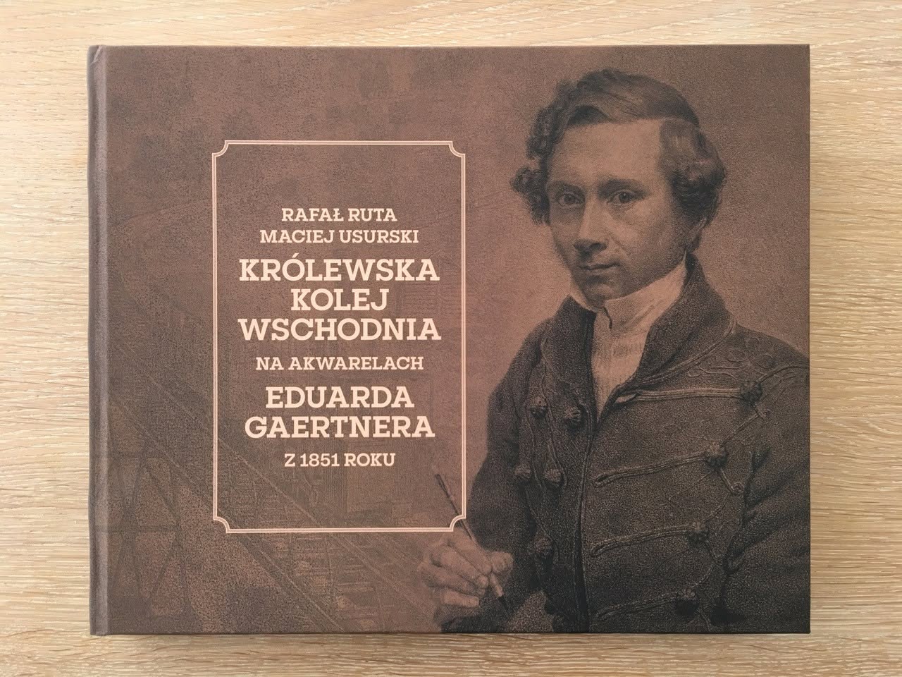 Kolej Wschodnia (Ostbahn) – ilustracje z 1851 r.