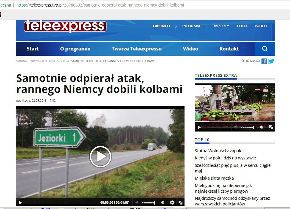 Kapral Konieczka w TVP