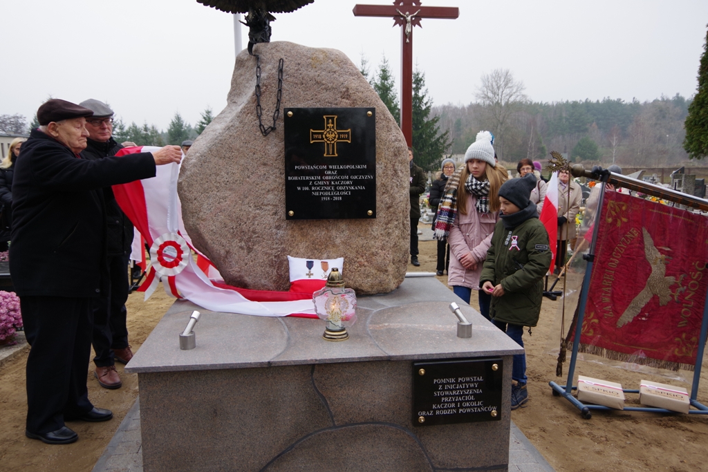 W Kaczorach odsłonięto pomnik Powstańców Wielkopolskich — zdjęcie 20