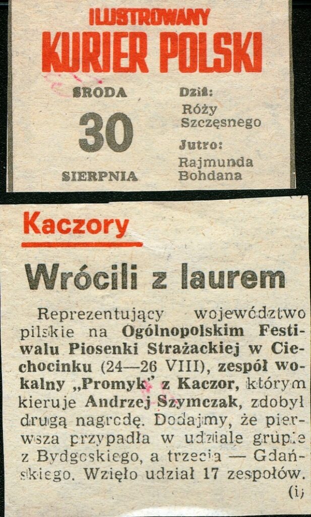 "Promyk" we wspomnieniach Andrzeja Szymczaka — zdjęcie 8