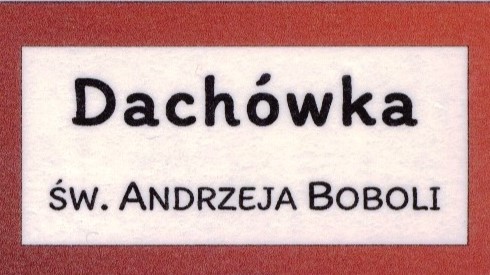 Dachówka  św. Andrzeja Boboli